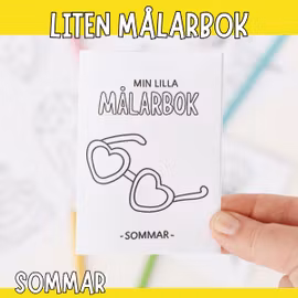 Min lilla målarbok - sommar