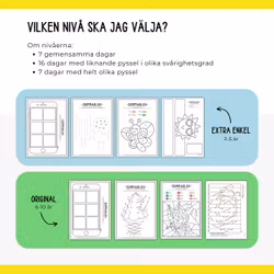 KOMBO sommarlovets pysselkalendrar