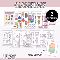 Lekkit glasskiosk - Skriv ut själv