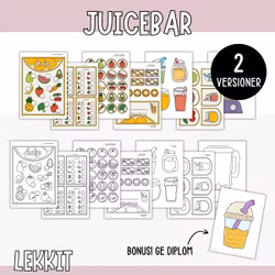 Lekkit juicebar - Rollek att skriva ut