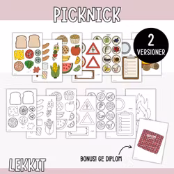 Lekkit picknick - Rollek för barn