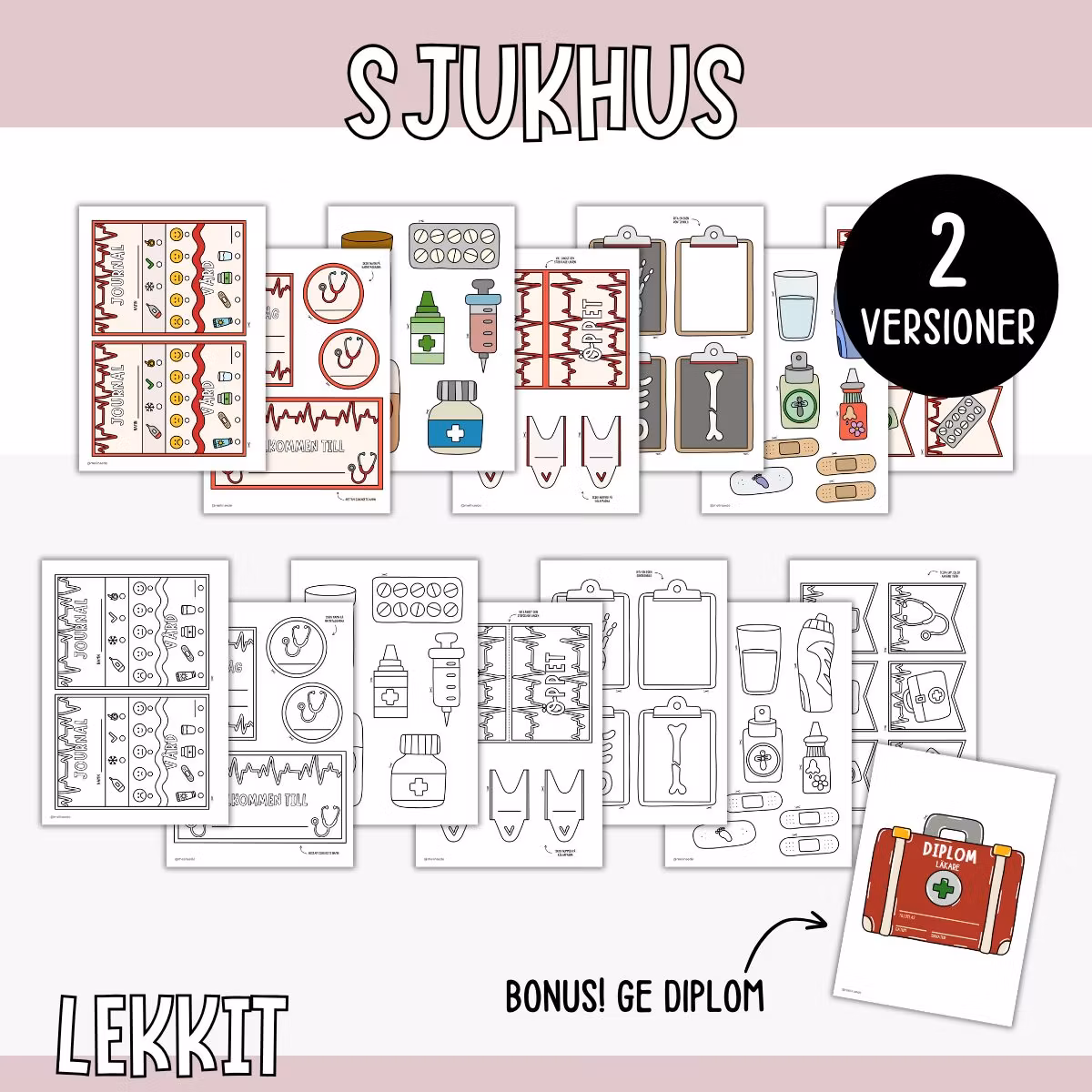 Lekkit sjukhus - Lek doktor