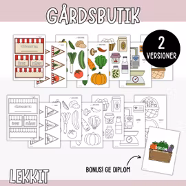 Lekkit gårdsbutik - Pyssla och lek butik