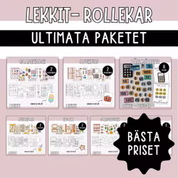 Lekkit kreativa rollekar - Ultimata paketet