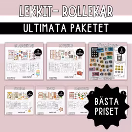 Lekkit kreativa rollekar - Ultimata paketet