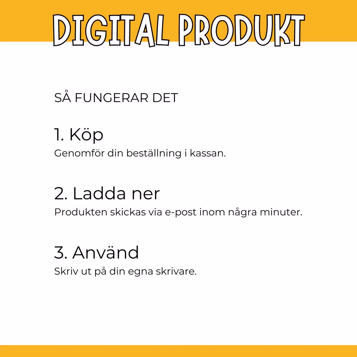 Skolstart-pyssel - Bara pennor behövs