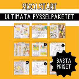 Skolstart - Ultimata pysselpaketet