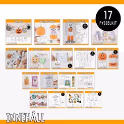 Halloweenpyssel - Ultimata pysselpaketet
