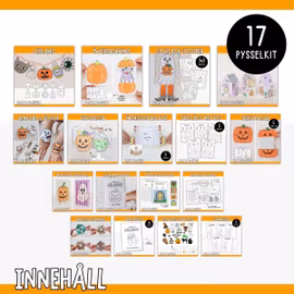 Halloweenpyssel - Ultimata pysselpaketet