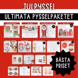 Julpyssel - Ultimata pysselpaketet