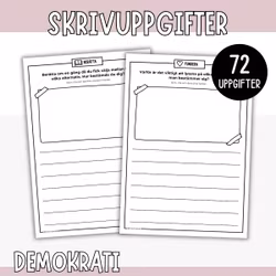Skrivuppgifter - Demokrati & val