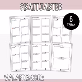 Leta efter riktiga valaffischer - 6 skattjakter