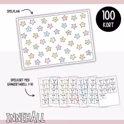 Räkna & hitta (Gångertabell 1-10) - Mattespel med multiplikation