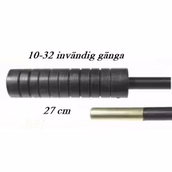 Superrod nylon 9.5mm 10-32 gänga