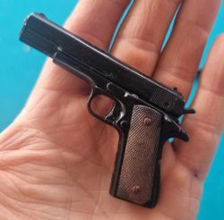 Uniwerk Italy Colt 1911 Miniatyrmodell