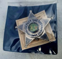 Police Badge Deputy Sheriff Edgecombe county