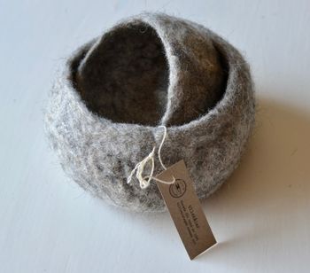 Ullskålar grå, 2-pack