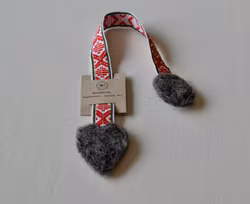 Bokmärke rött band