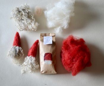 - DIY-kit - tova två skäggiga tomtar