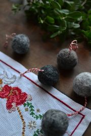 Ull-julkulor i 5-pack