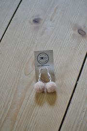 Silverpläterade örhängen