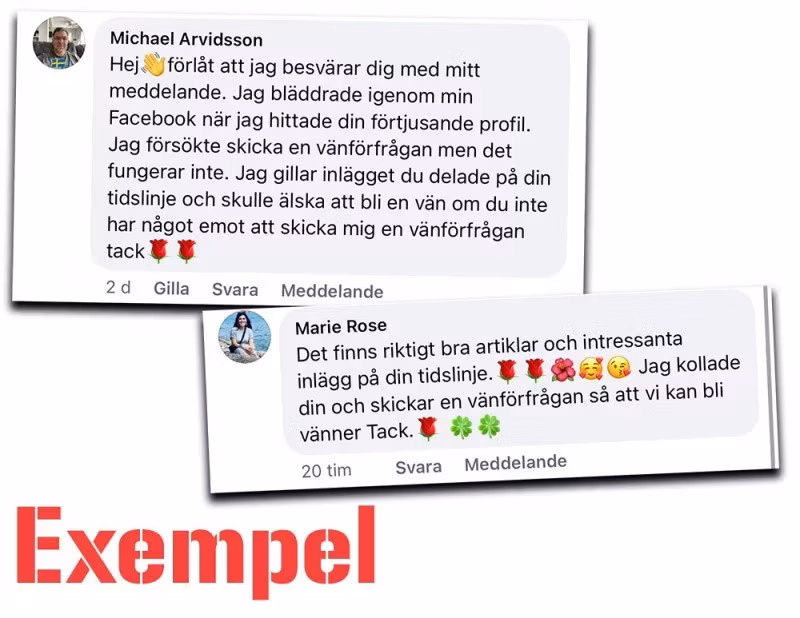 Varning! Bedrägerier på Facebook ökar