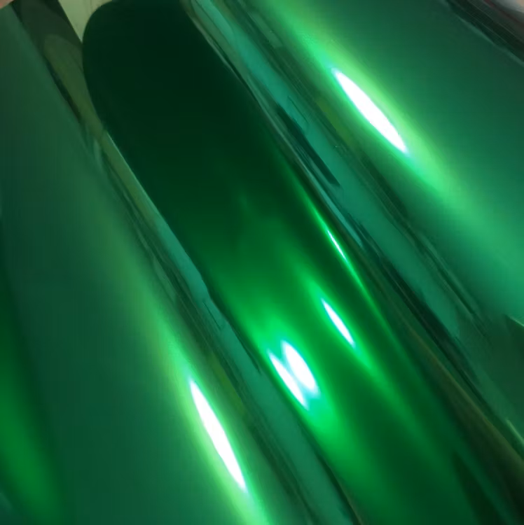 Stretch metallic,, Grön