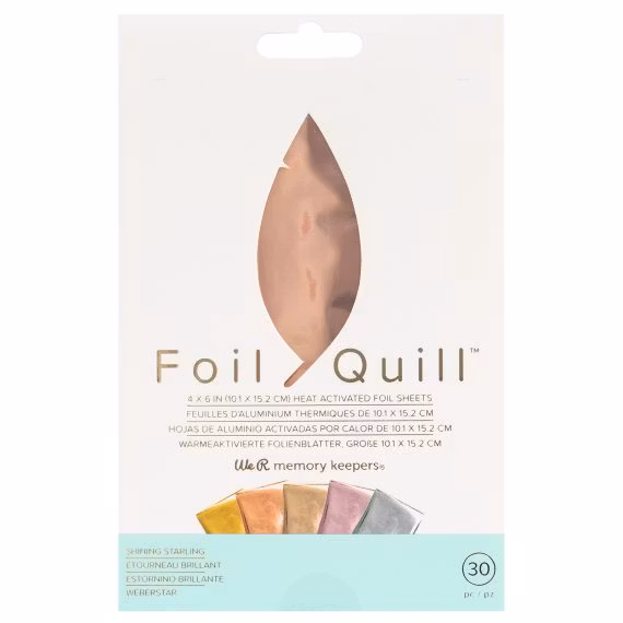 Foil Quill Sheet-pack, Starling
