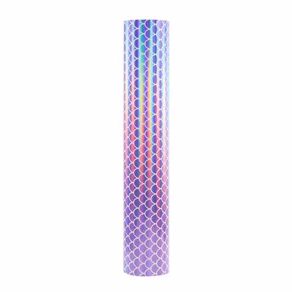Mönstrat, 30x50 Mermaid Lila