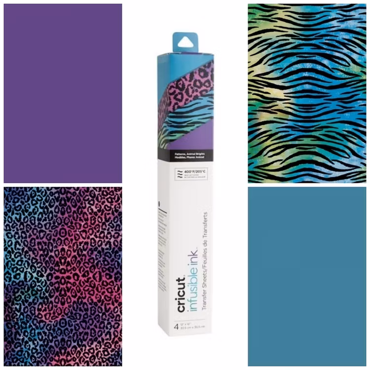 Infusible Ink Transfer Sheet, Animal Brights