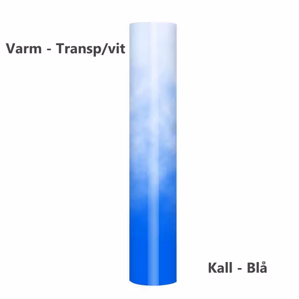 COOL Vit transparent - Blå