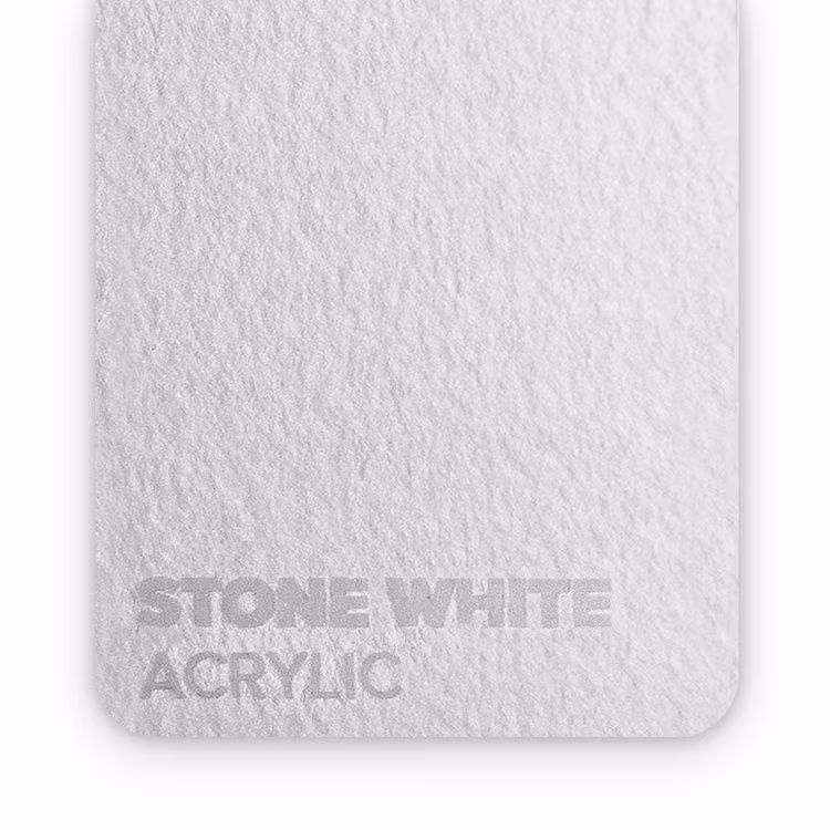 Akryl STONE Vit ZOOM
