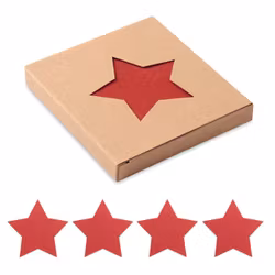 Glasunderlägg filt 4-pack