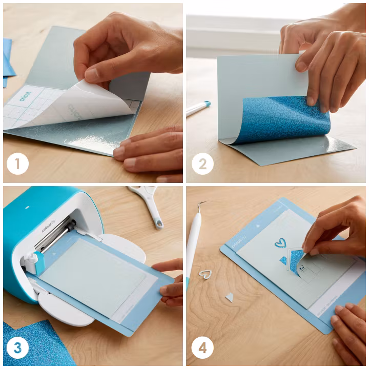 Cricut Joy Cut-away card, exempel