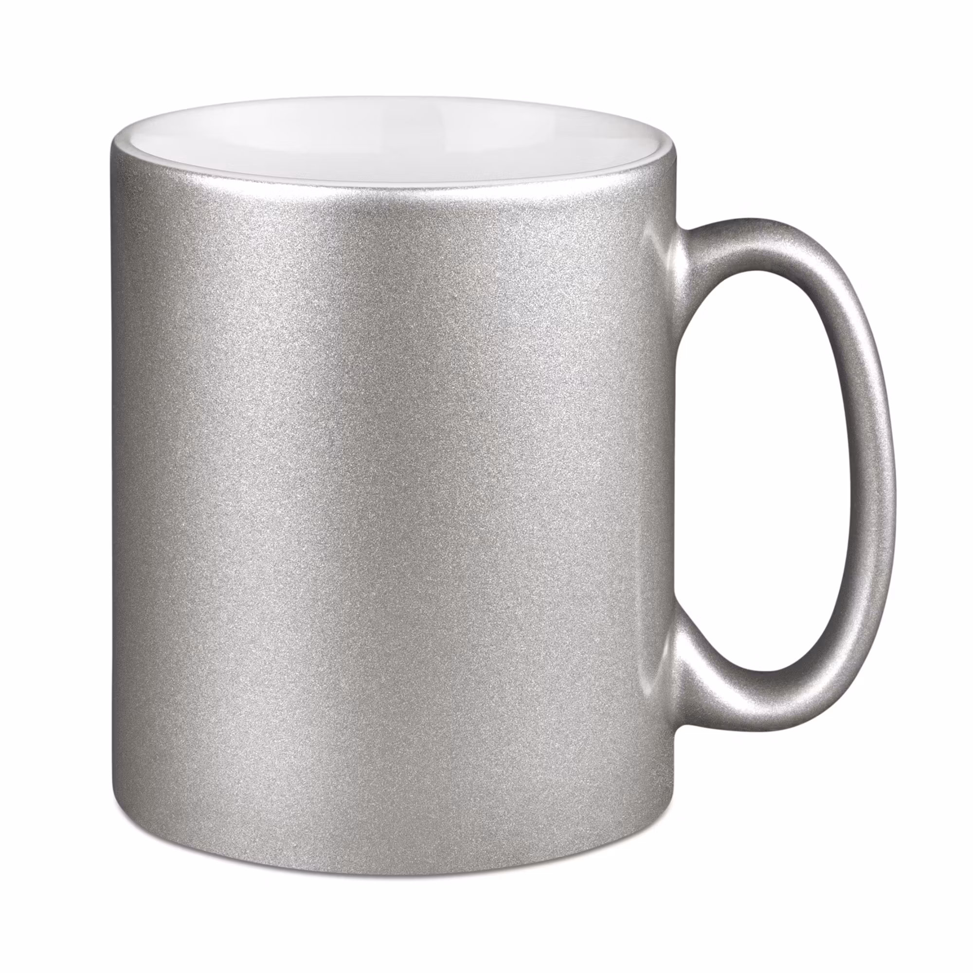 Glossy metallic mugg