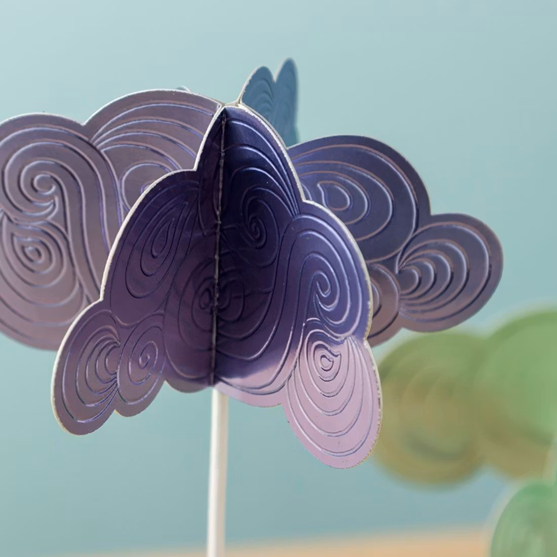 Cricut Maker DebossingTip, exempelbild