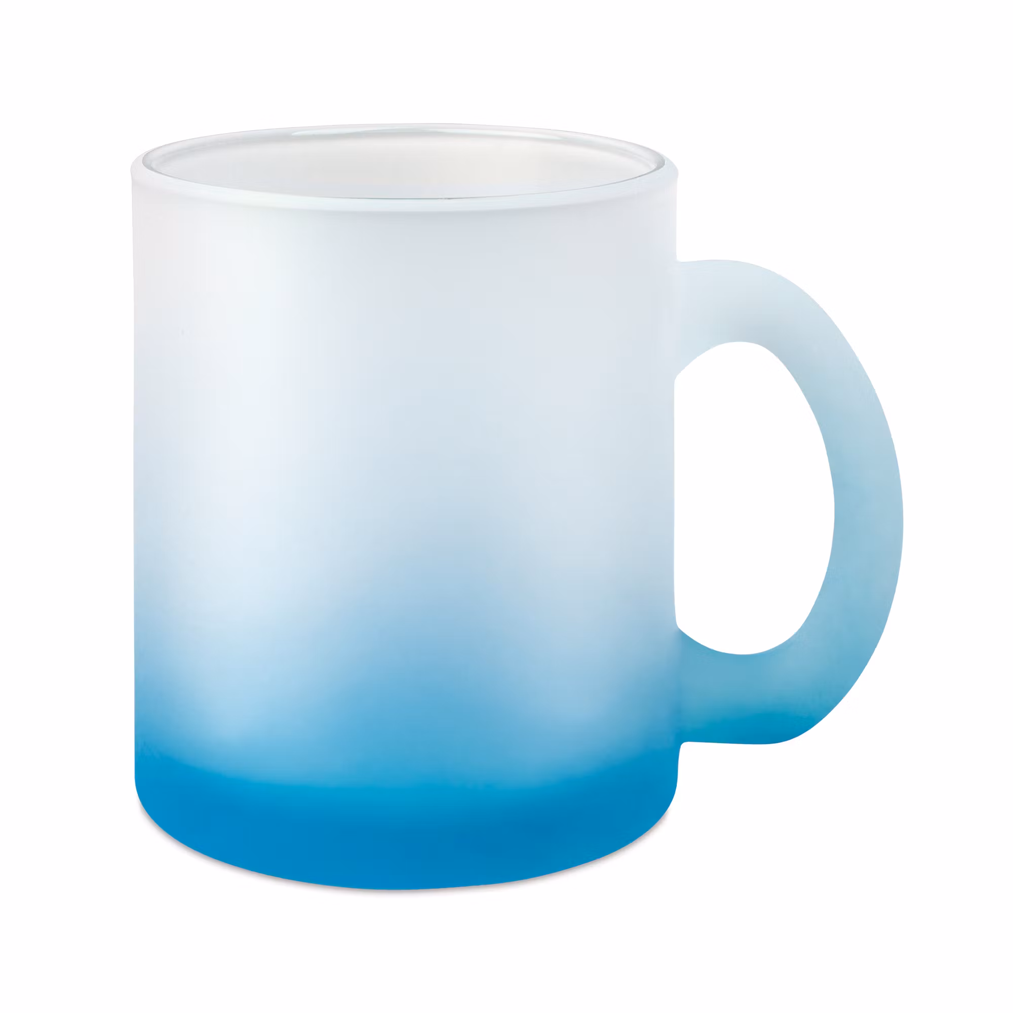 Frostad glasmugg ombré, Frostad Blå