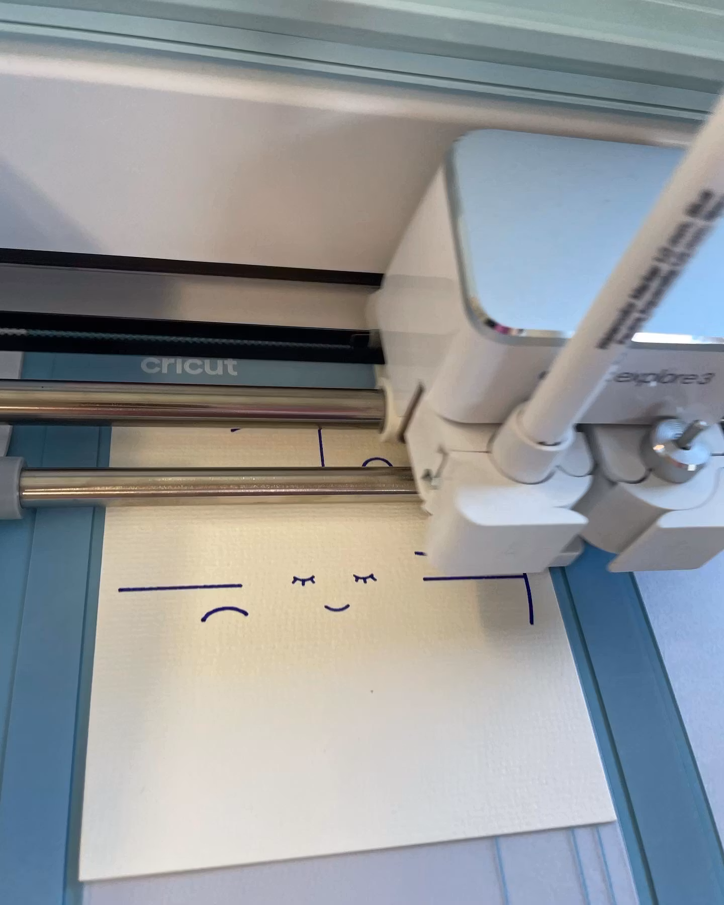 Cricut Watercolor Cards S40, exempel