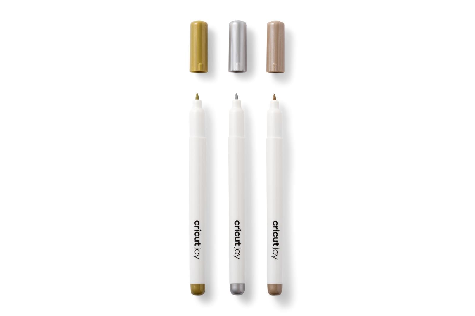 Cricut Joy Permanent markers 3-pack 1.0 (Gold, Silver, Copper)
