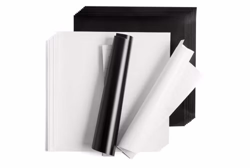Cricut Premium Vinyl Removable svart-vit