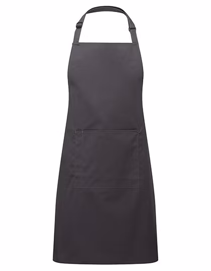 Förkläde med ficka, charcoal
