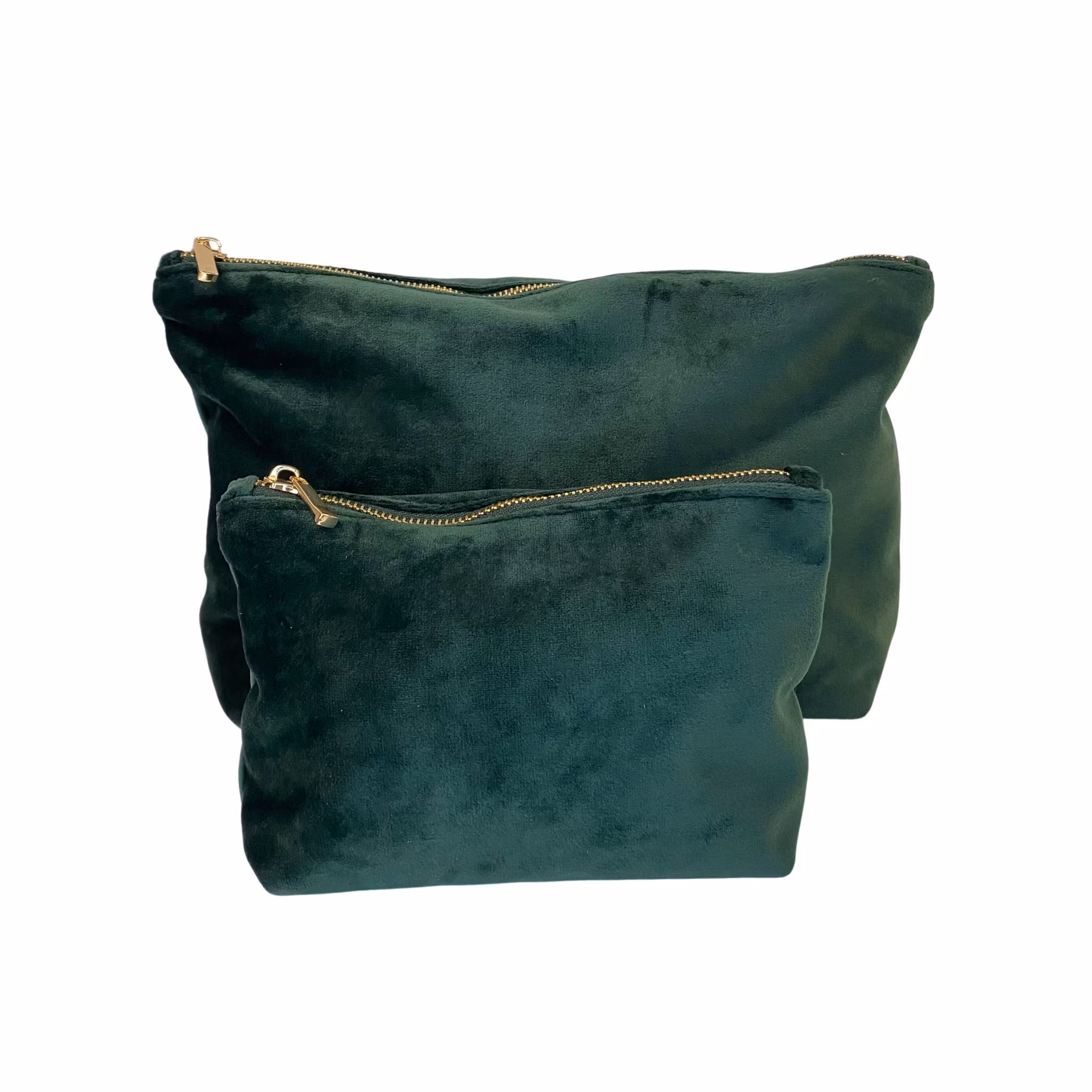 Sammetsnecessär 2-pack, Emerald