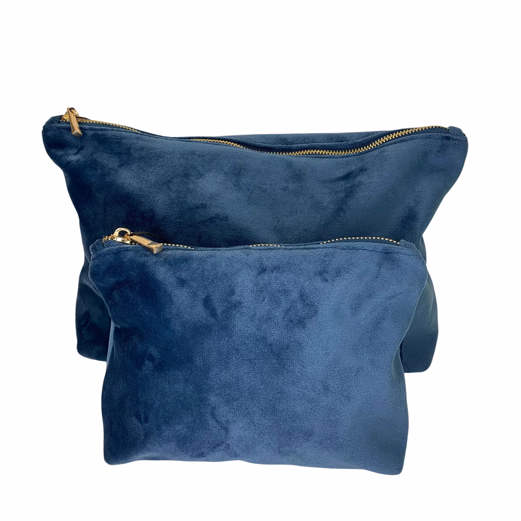 Sammetsnecessär 2-pack, Blue Topaz