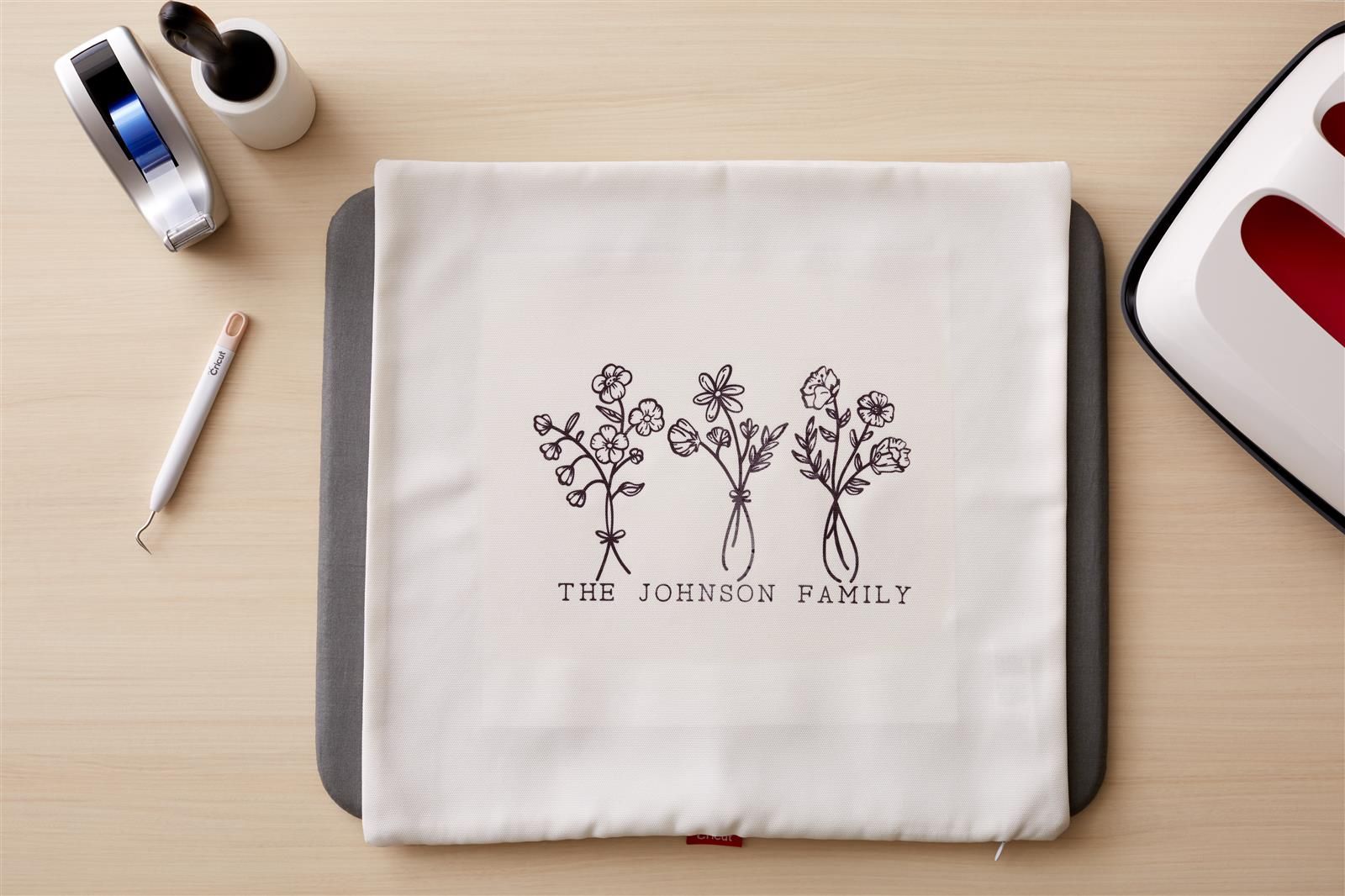 Cricut Kuddfodral Vit