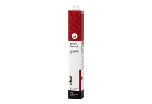 Cricut Smart Iron-on Glitter Röd