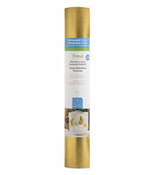 Cricut Premium Vinyl Textured Metallic Guld