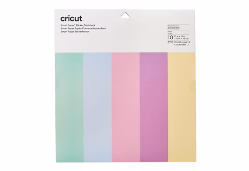 Cricut Smart Paper Sticker Cardstock Pastels