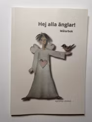 Målarbok. "Hej alla änglar!"
