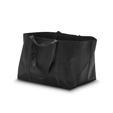 Non-woven bag med både korta och långa handtag