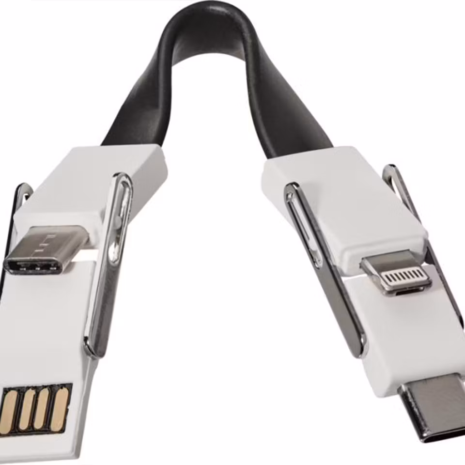 4-i-1-kabel för alla laddningsbehov